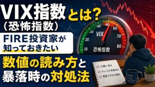 VIX指数（恐怖指数）とは？FIRE投資家が知っておきたい数値の読み方と暴落時の対処法