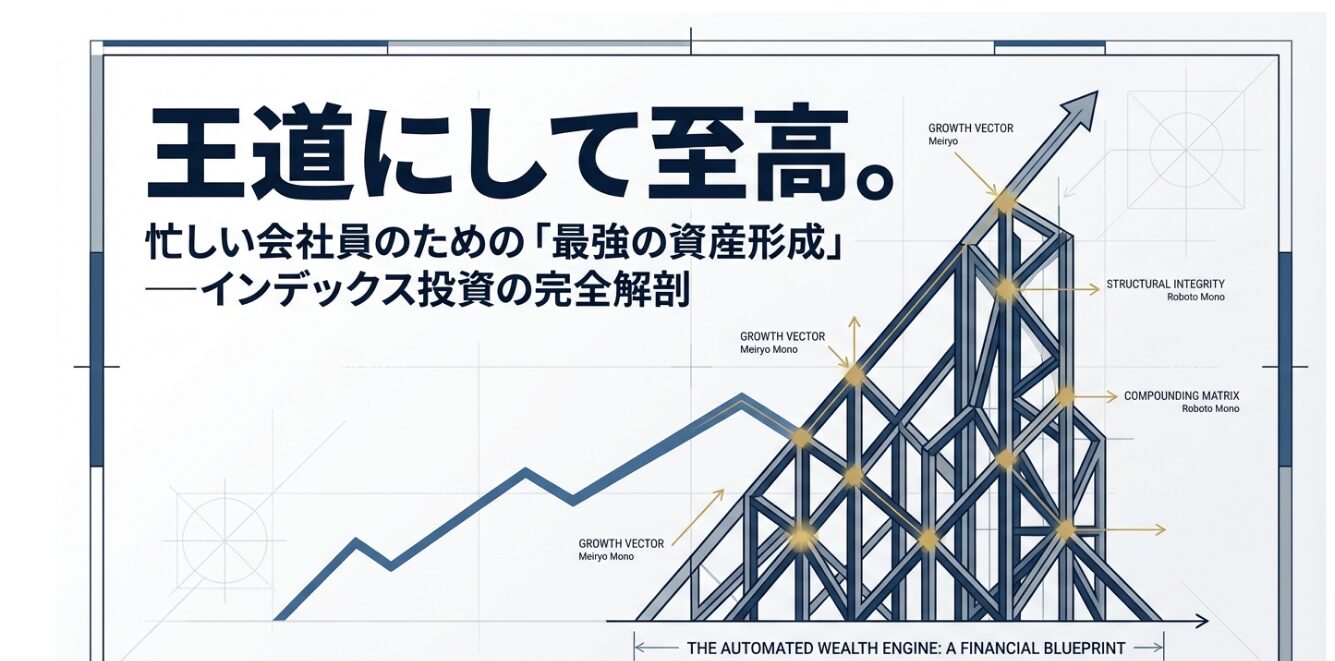 インデックス投資が「最強の資産形成」とされる5つの理由