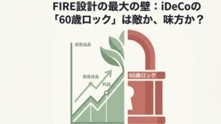 iDeCoとFIRE 60歳まで引き出せない制約をどう考える？