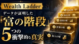 【Wealth Ladder】データが証明した『富の階段』5つの衝撃的な真実