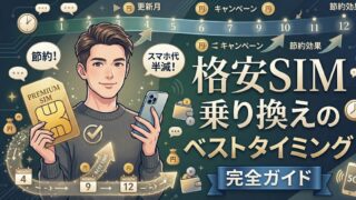 格安SIM乗り換えのベストタイミング完全ガイド